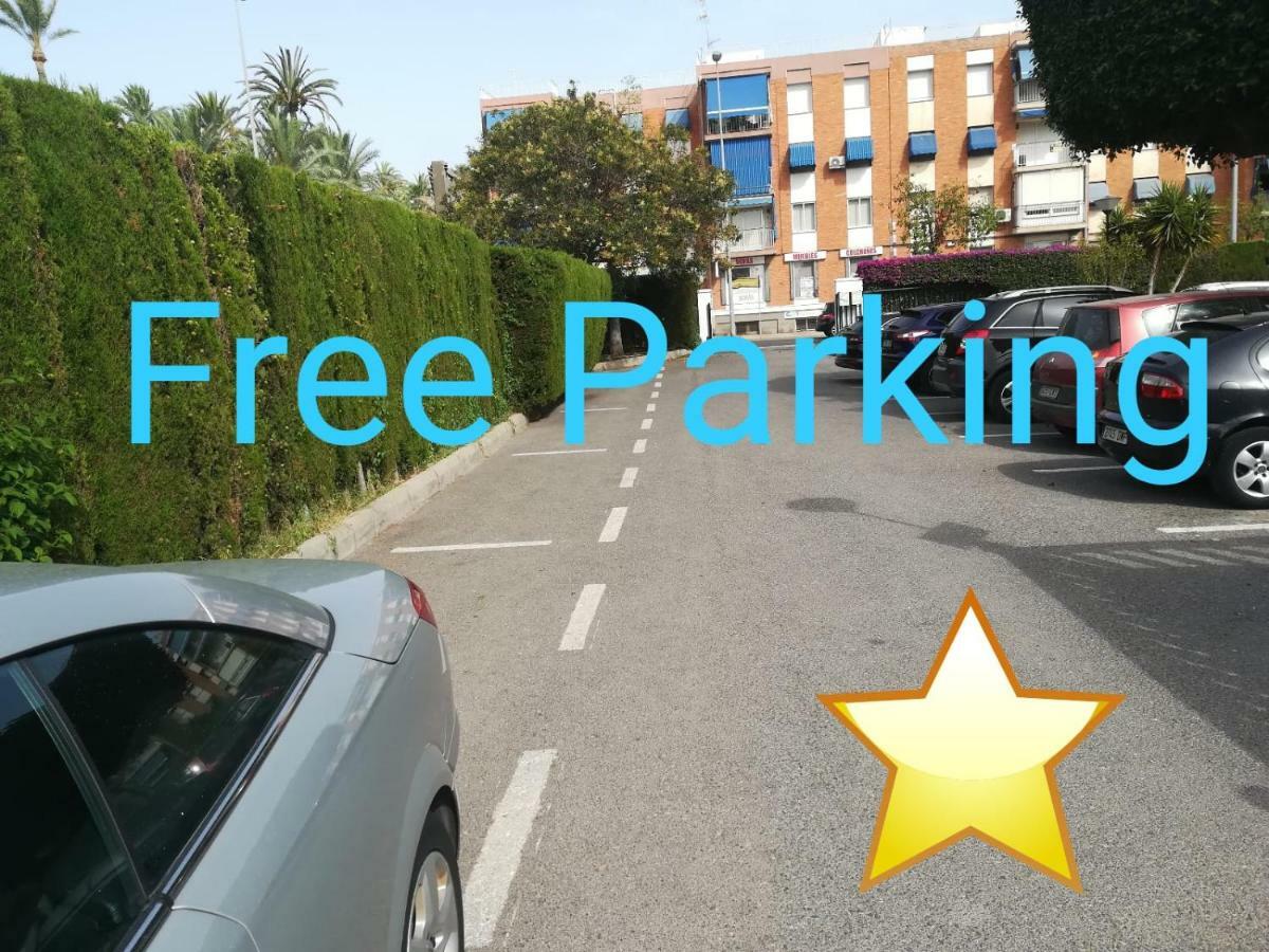 Playa 500M Y Centro Pueblo 600M, Piscina, 4 Clim, 2 Parkings Apartment Санта Пола Екстериор снимка